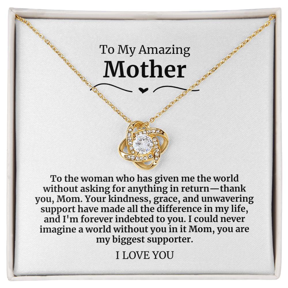 37 To My Amazing Mother Necklace