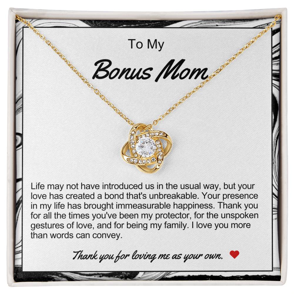 Bonus Mom Love Knot Necklace