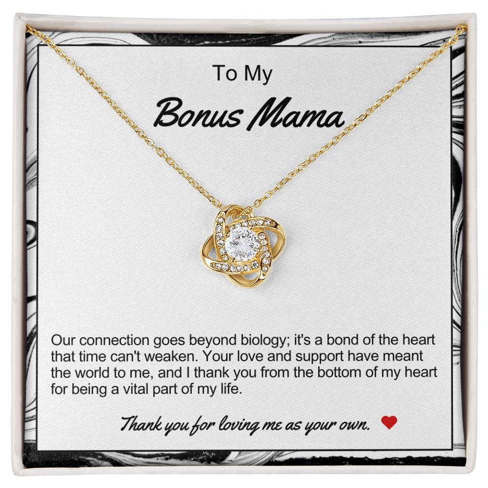 Bonus Mom Love Knot Necklace