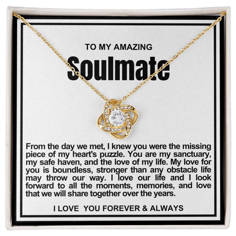 Soulmate Love Knot Necklace