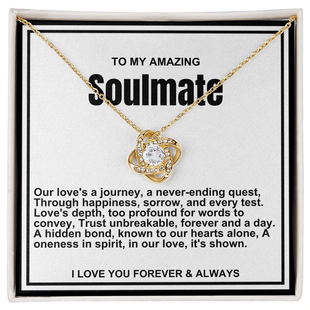 Soulmate Love Knot Necklace