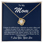 Mother Love Knot Necklace-You Will Always Be My Mom