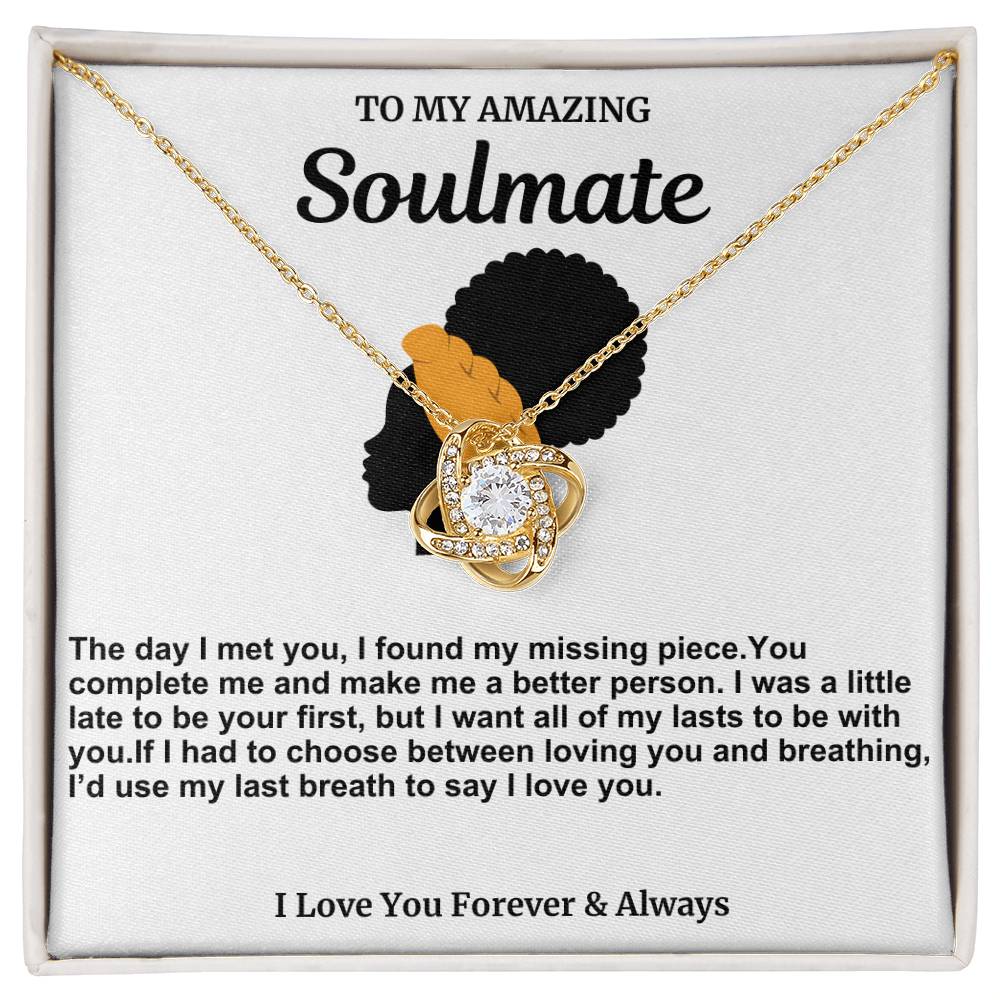 Soulmate Love Knot Necklace