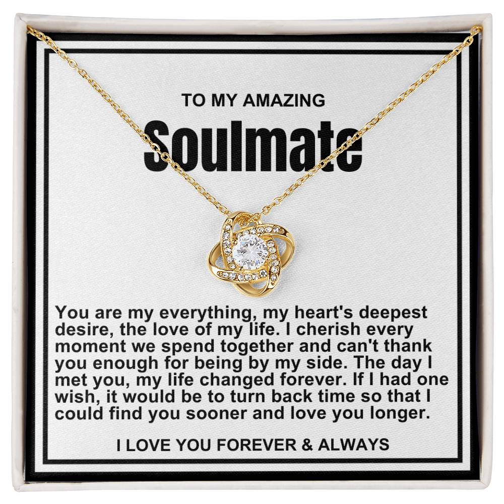 Soulmate Love Knot Necklace