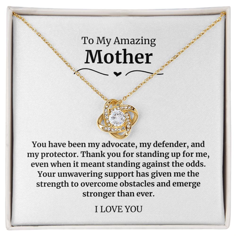 12 To My Amazing Mother Necklace