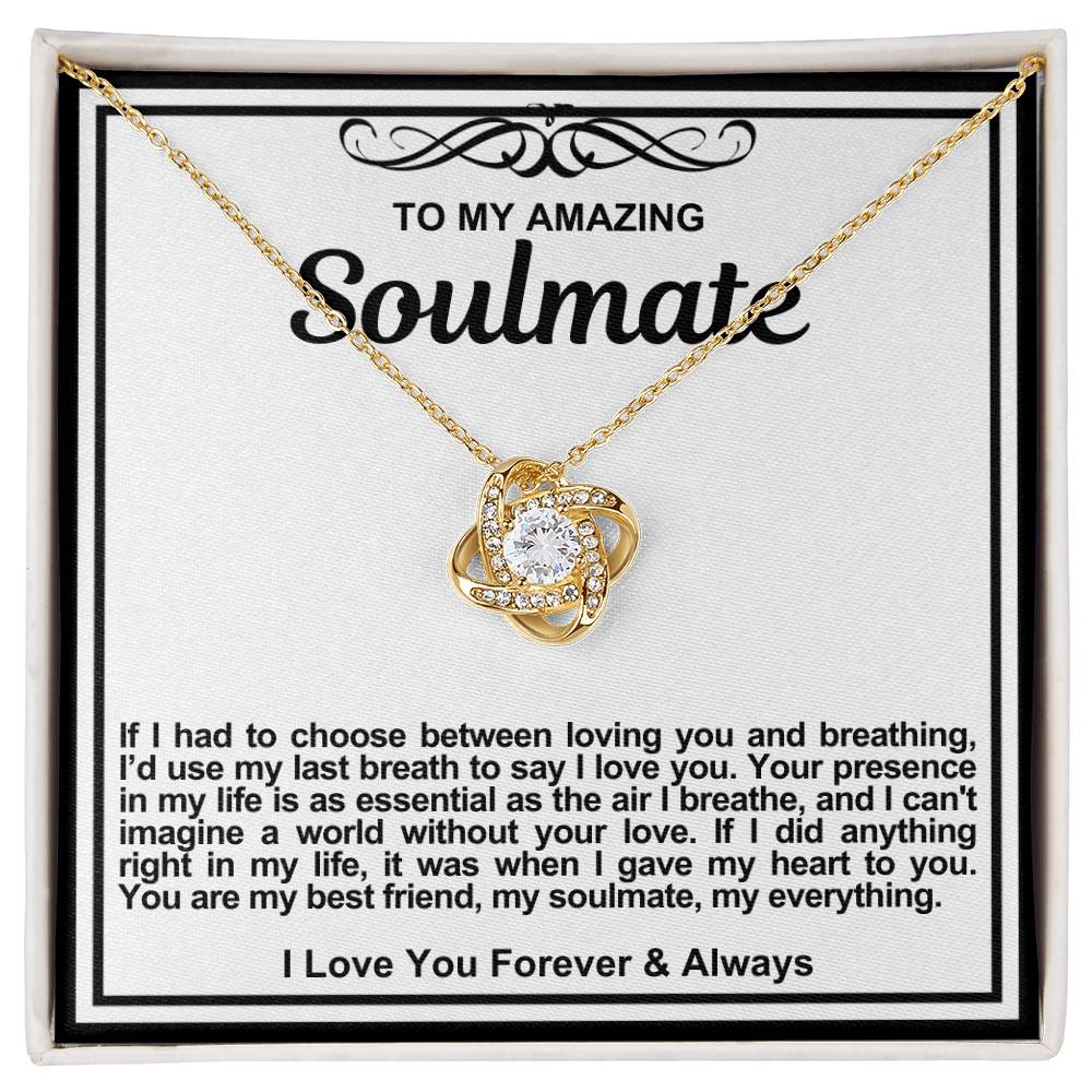 Soulmate Love Knot Necklace