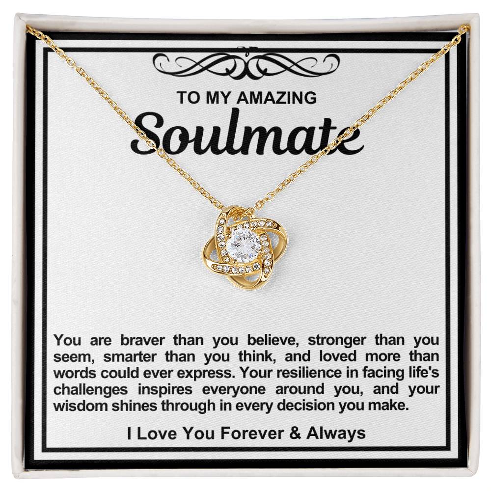 Soulmate Love Knot Necklace