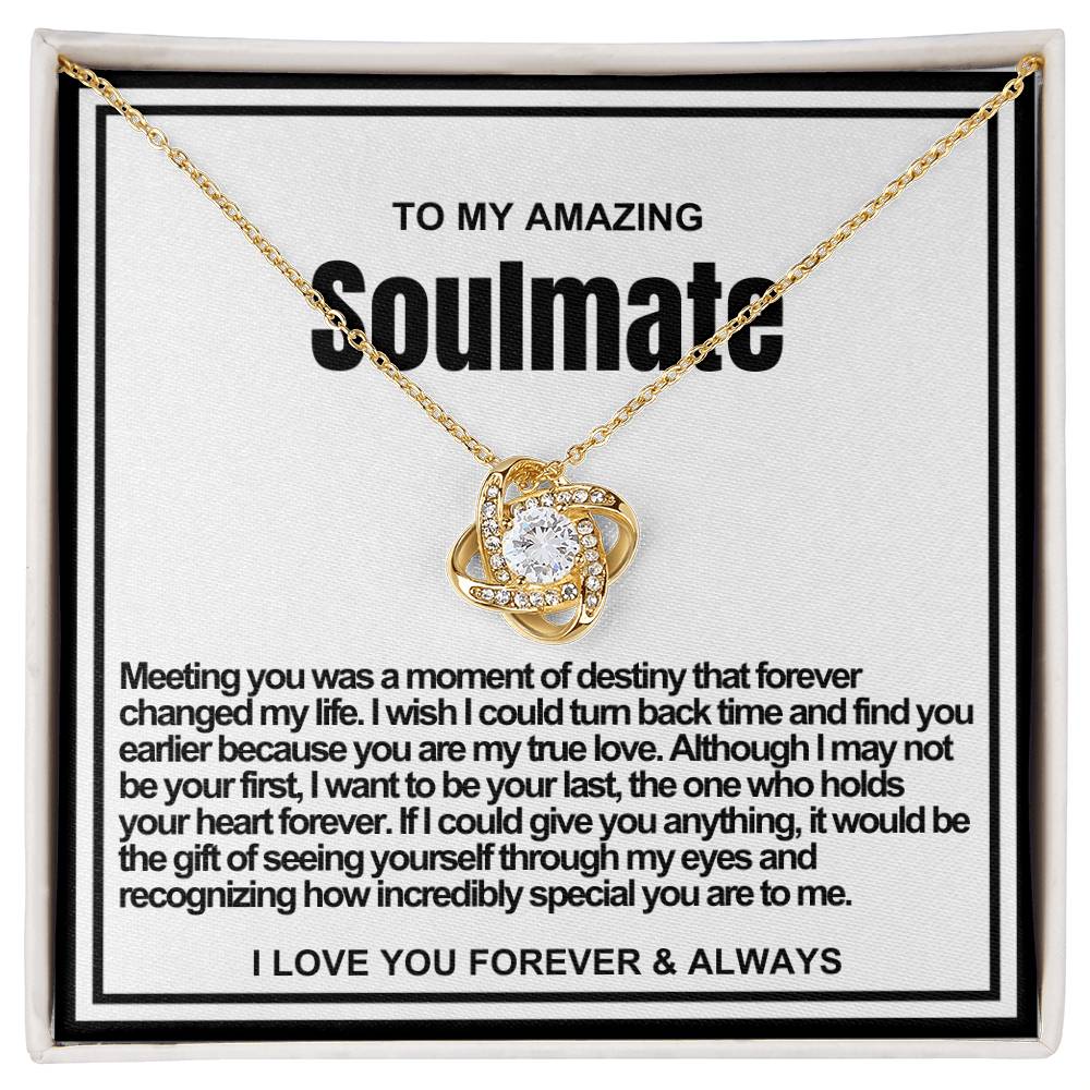 Soulmate Love Knot Necklace