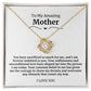 41 To My Amazing Mother Necklace