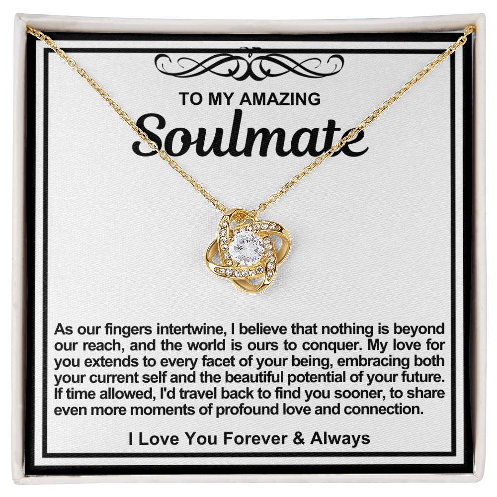 Soulmate Love Knot Necklace