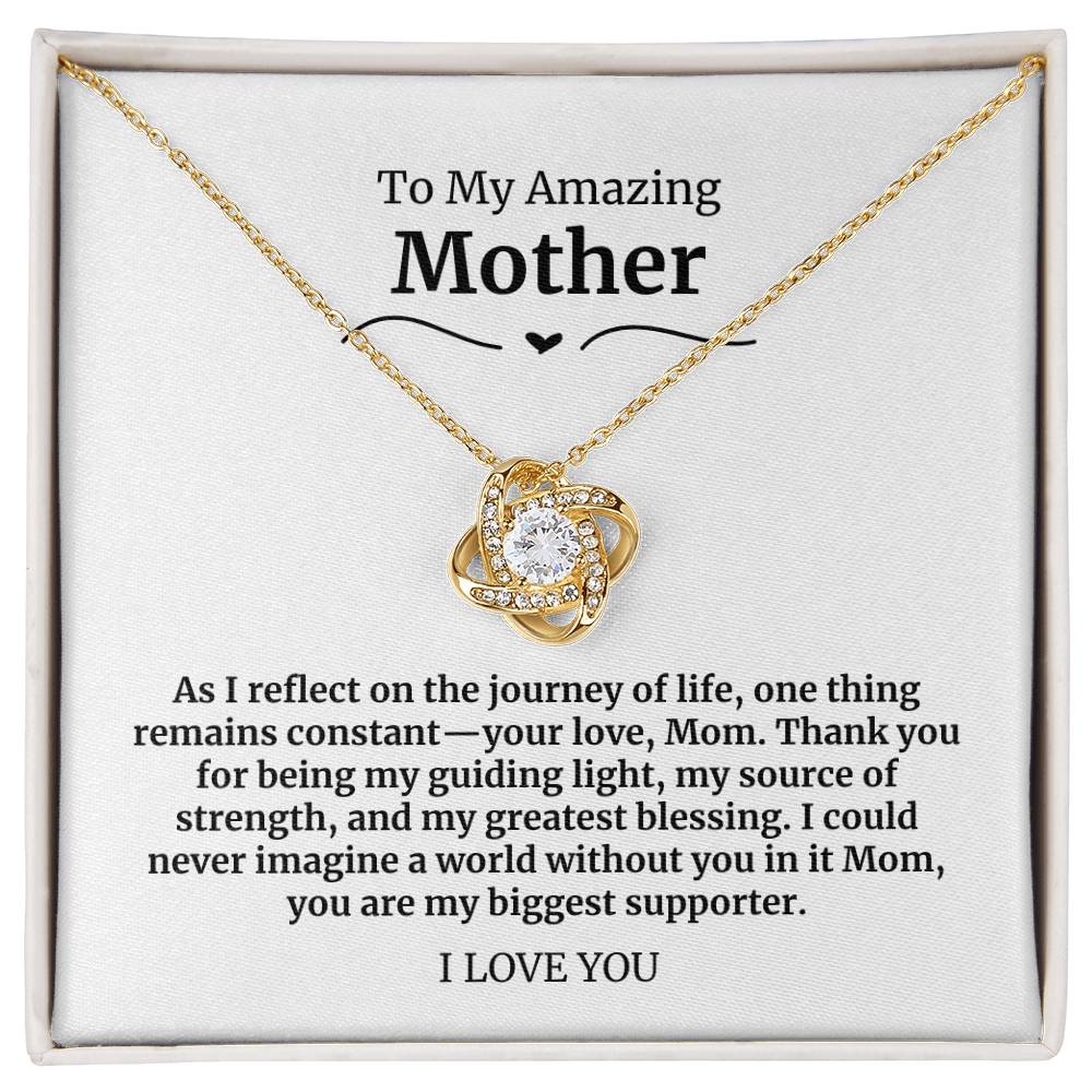 35 To My Amazing Mother Necklace