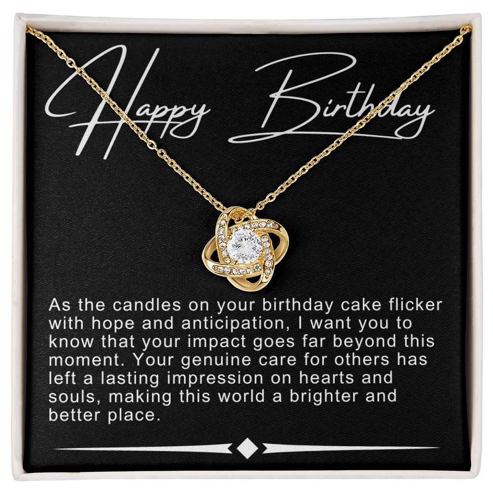 Happy Birthday Necklace