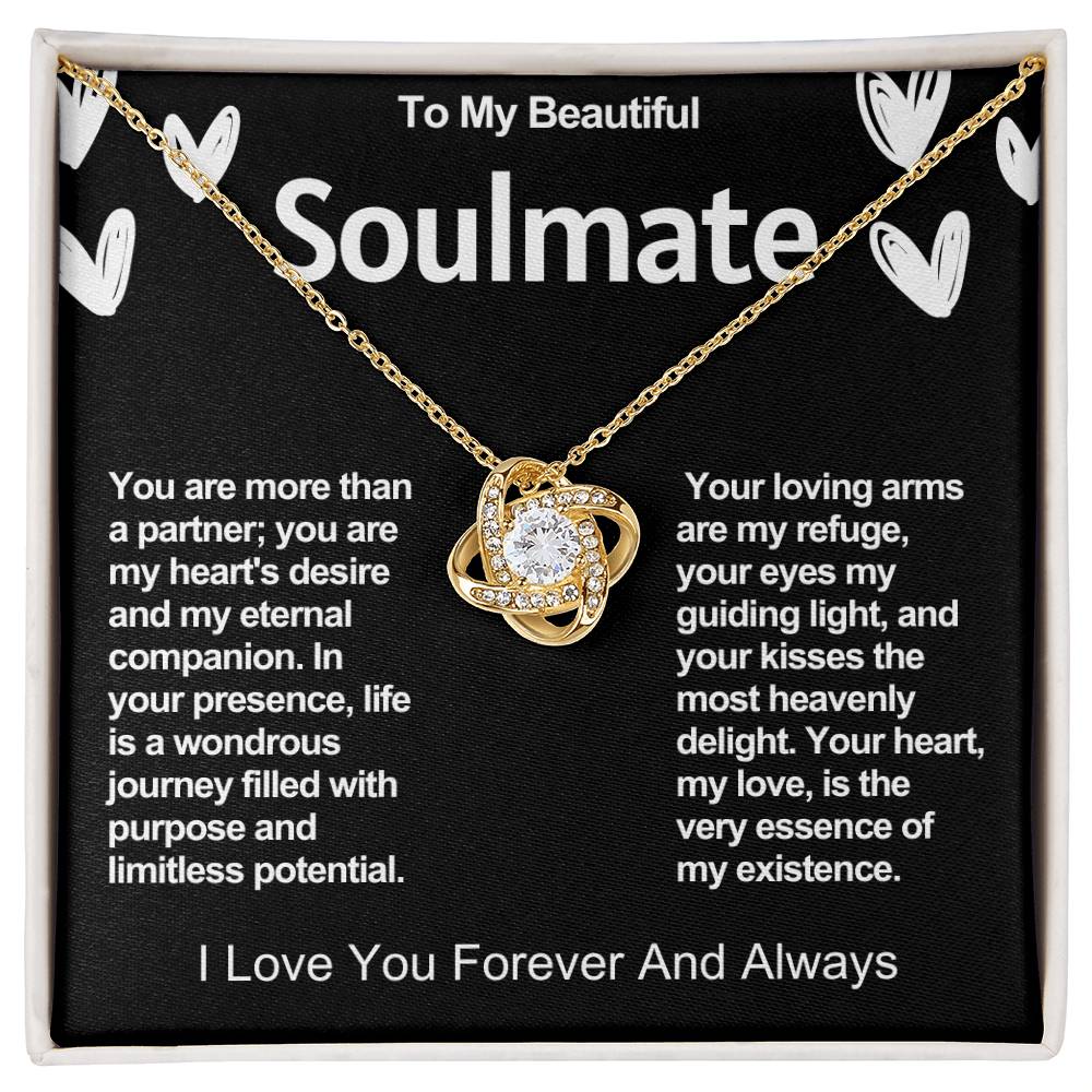 Soulmate Love Knot Valentine Necklace