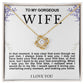 Wife Love Knot Necklace