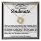 Soulmate Love Knot Necklace- When Our Eyes First Locked