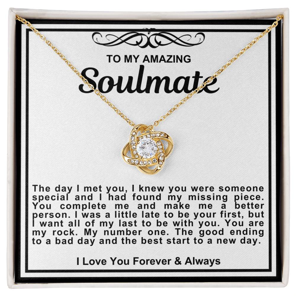 Soulmate Love Knot Necklace