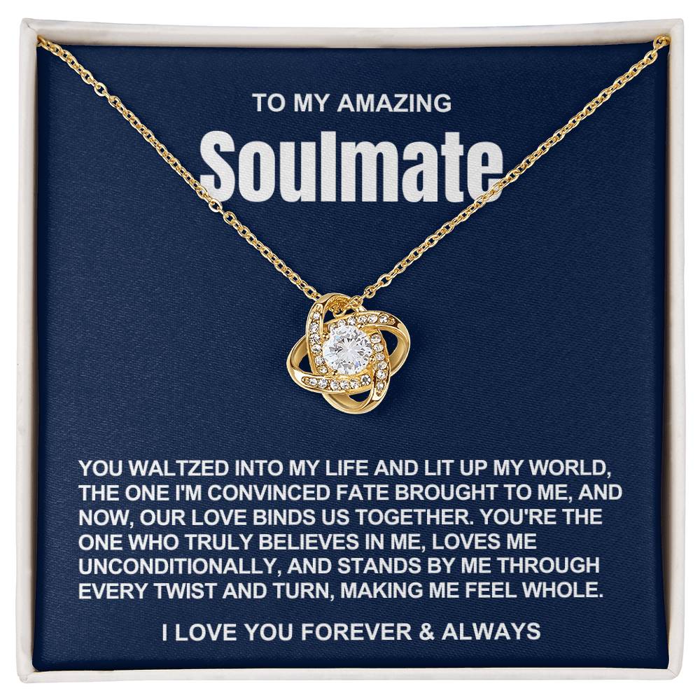 Soulmate Love Knot Necklace