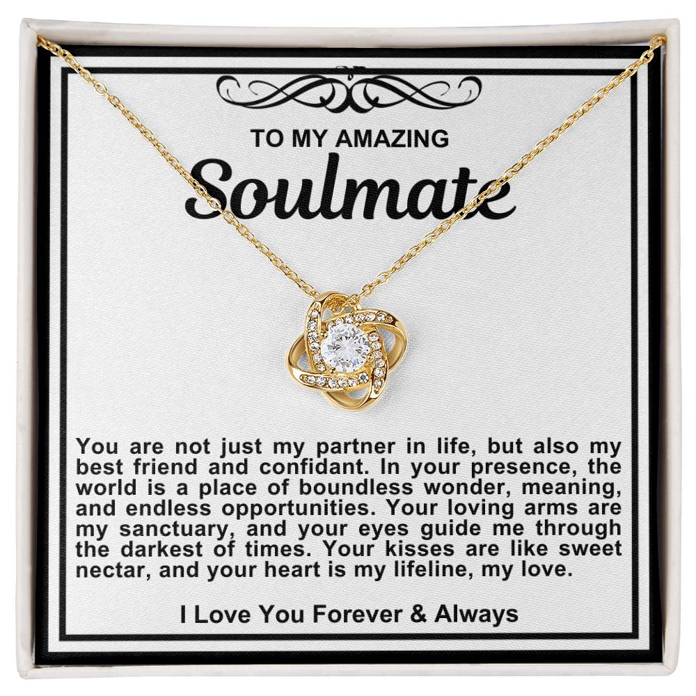 Soulmate Love Knot Necklace