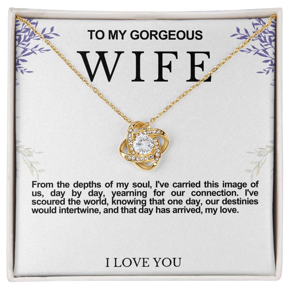 Wife Love Knot Necklace