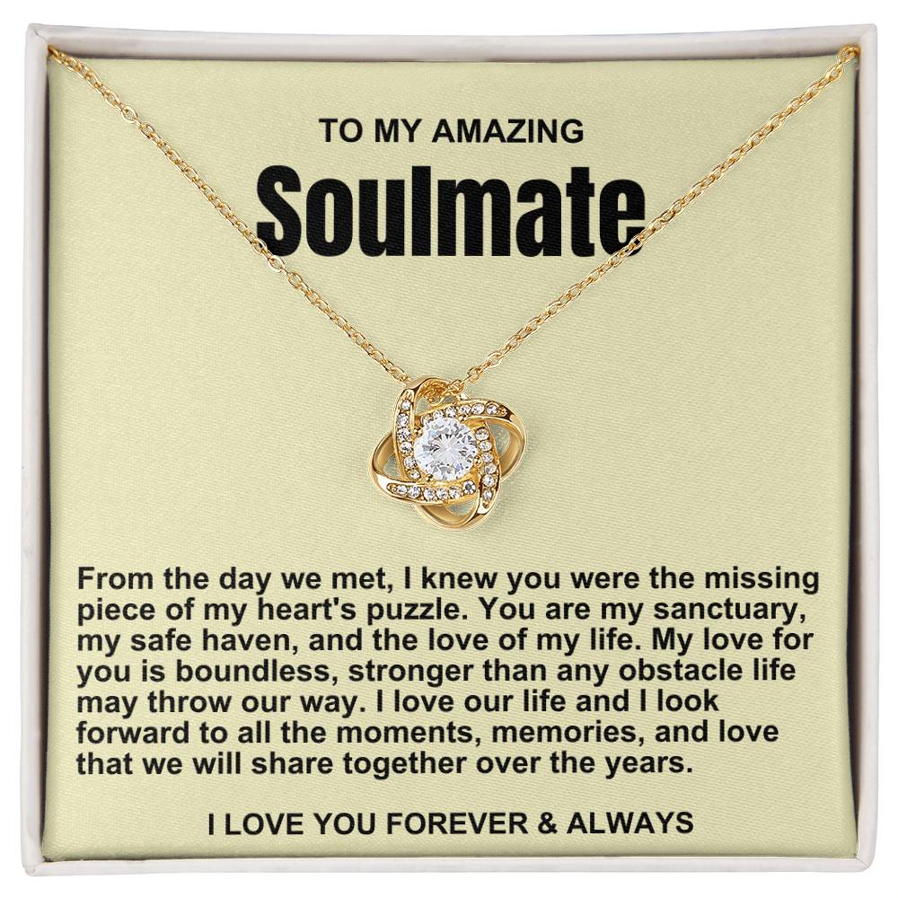 Soulmate Love Knot Necklace