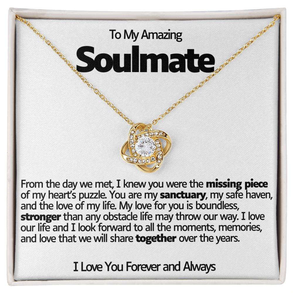 Soulmate Love Knot Necklace