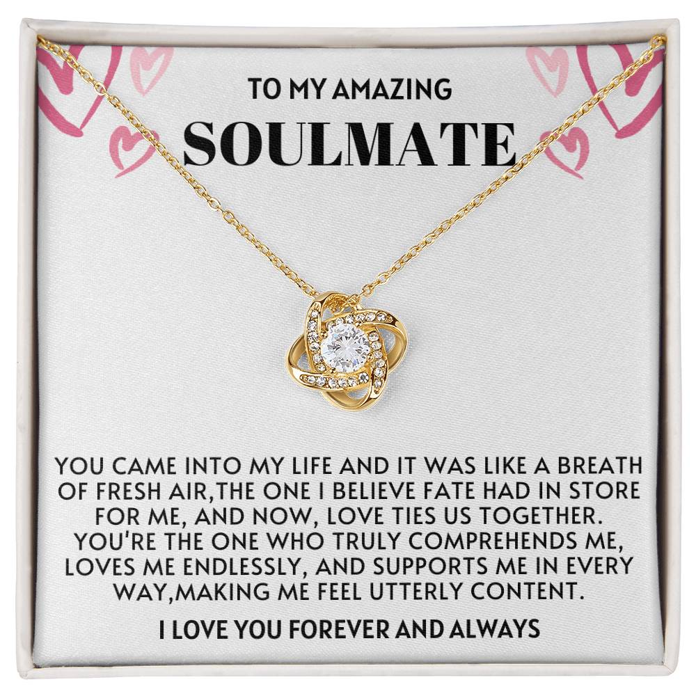 Soulmate Love Knot Necklace