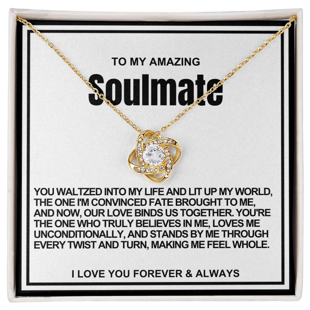 Soulmate Love Knot Necklace