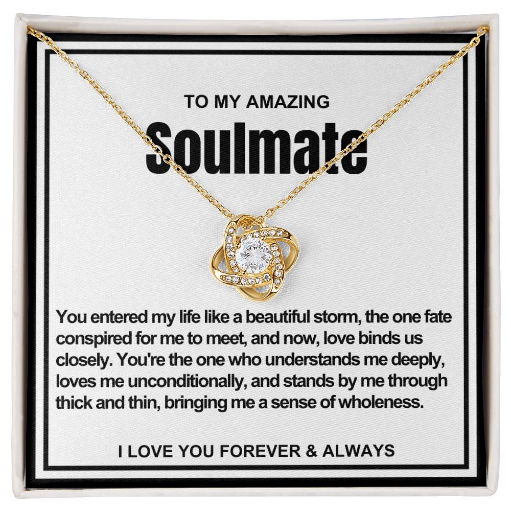 Soulmate Love Knot Necklace