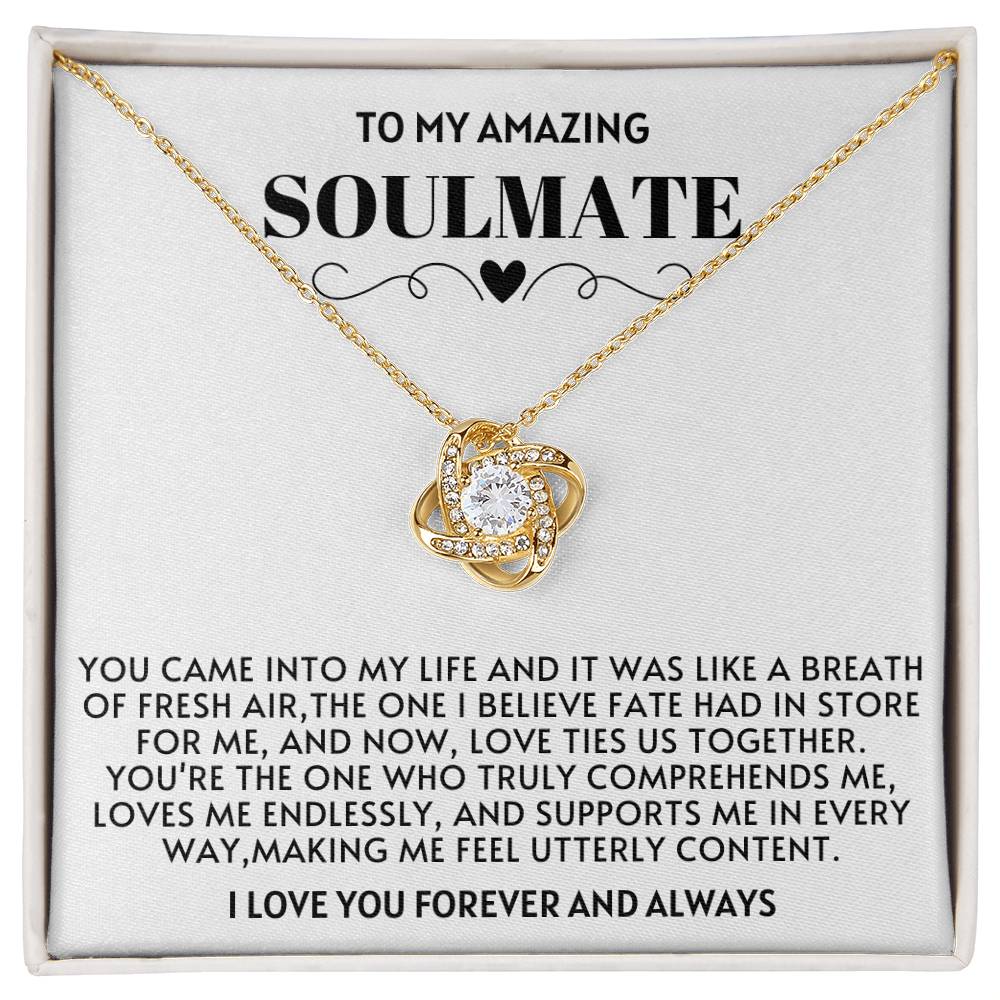 Soulmate Love Knot Necklace