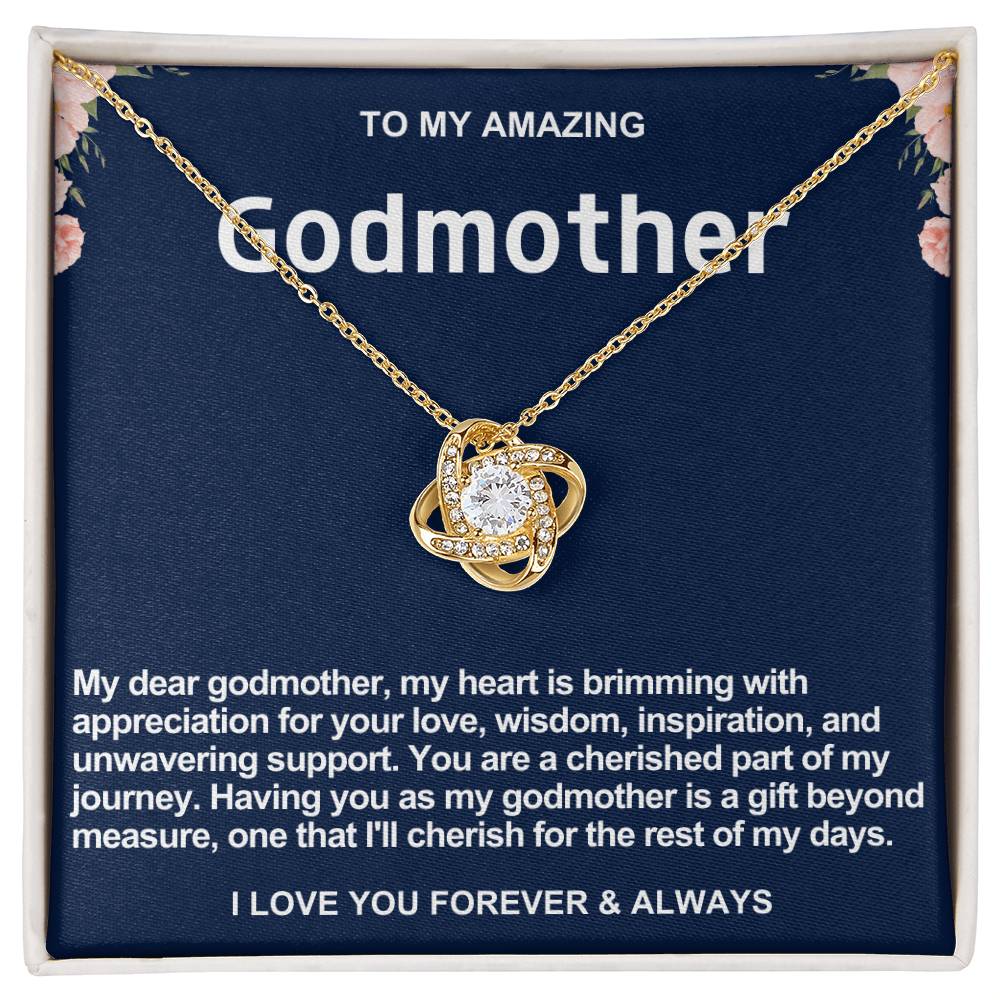 Godmother Love Knot Necklace