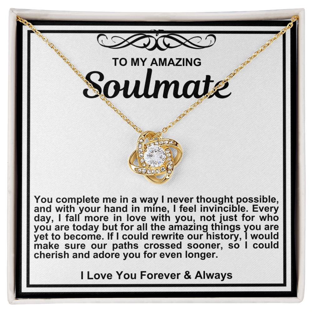 Soulmate Love Knot Necklace