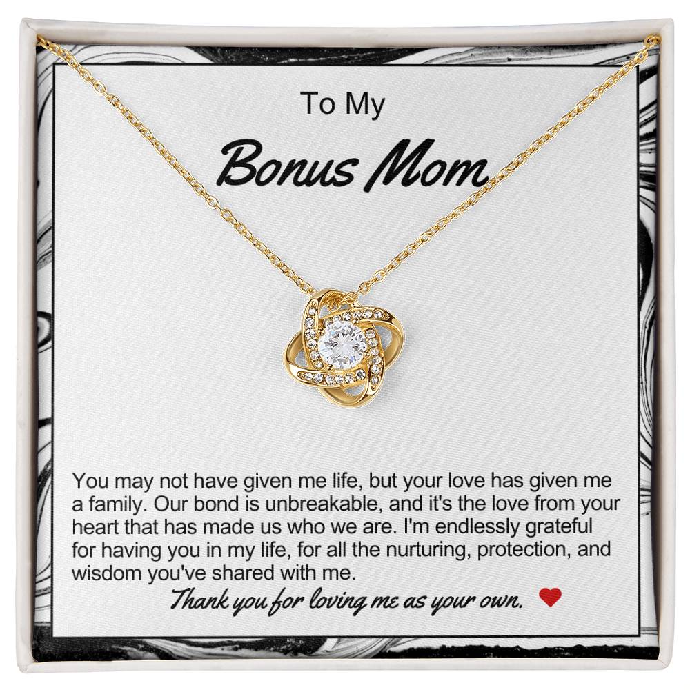 Bonus Mom Love Knot Necklace