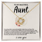 Aunt Love knot Necklace