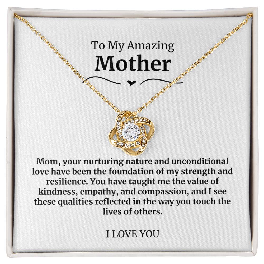 4 To My Amazing Mother Necklace