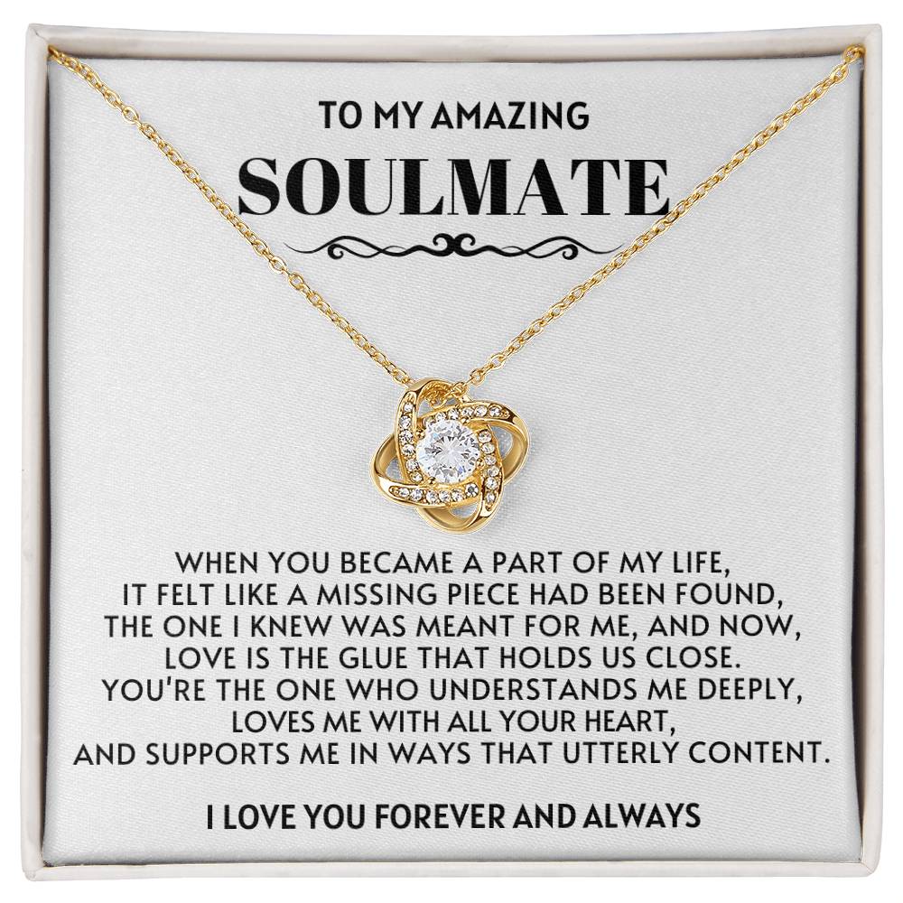 Soulmate Love Knot Necklace