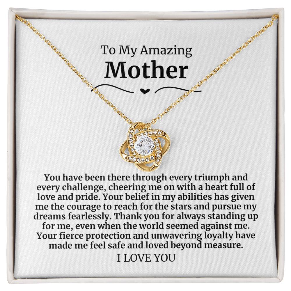 7 To My Amazing Mother Necklace