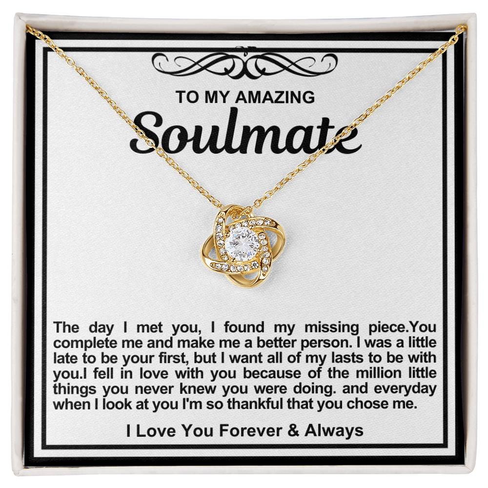 Soulmate Love Knot Necklace