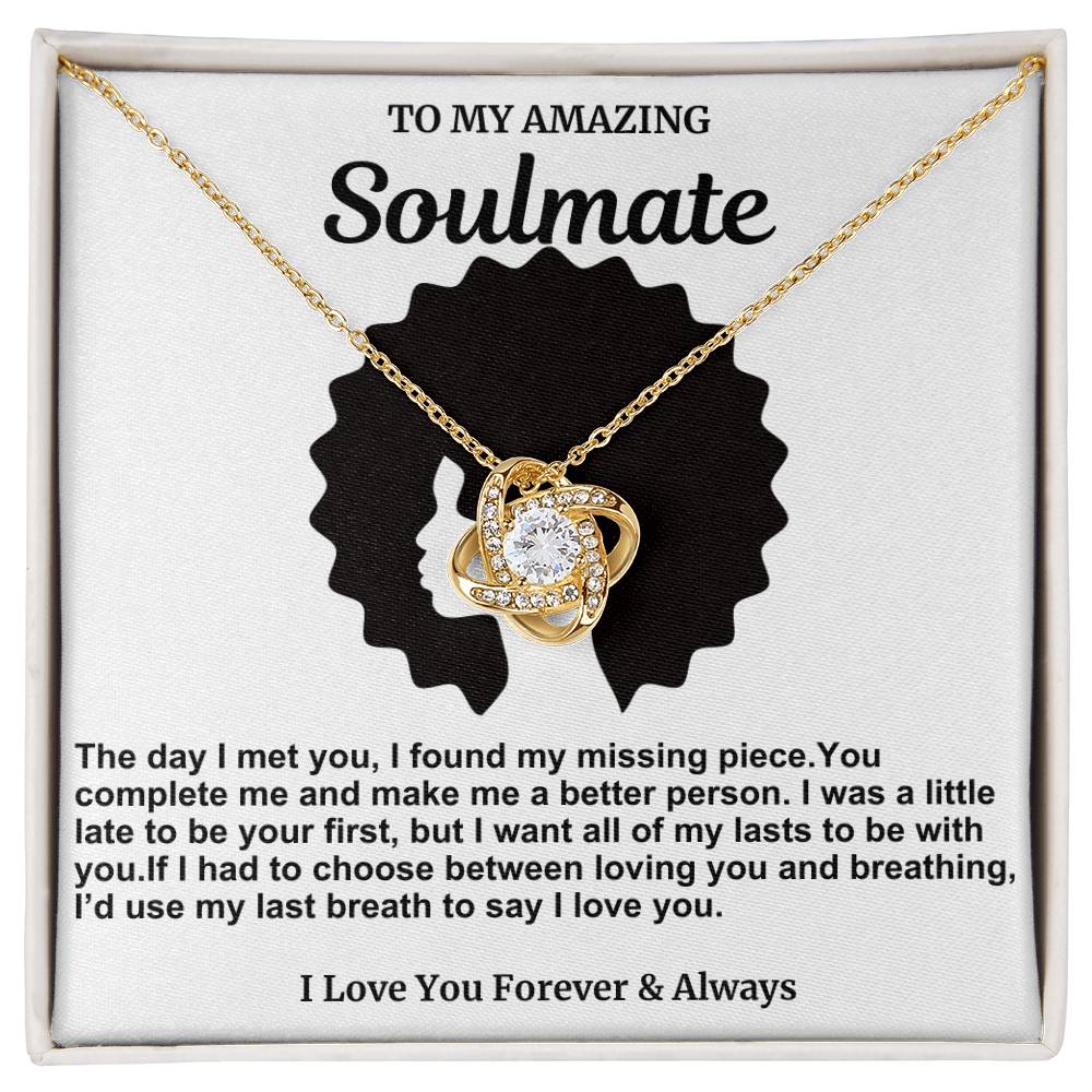 Soulmate Love Knot Necklace