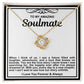 Soulmate Love Knot Necklace- With You Everyday Is A New Chapter