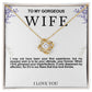 Wife Love Knot Necklace