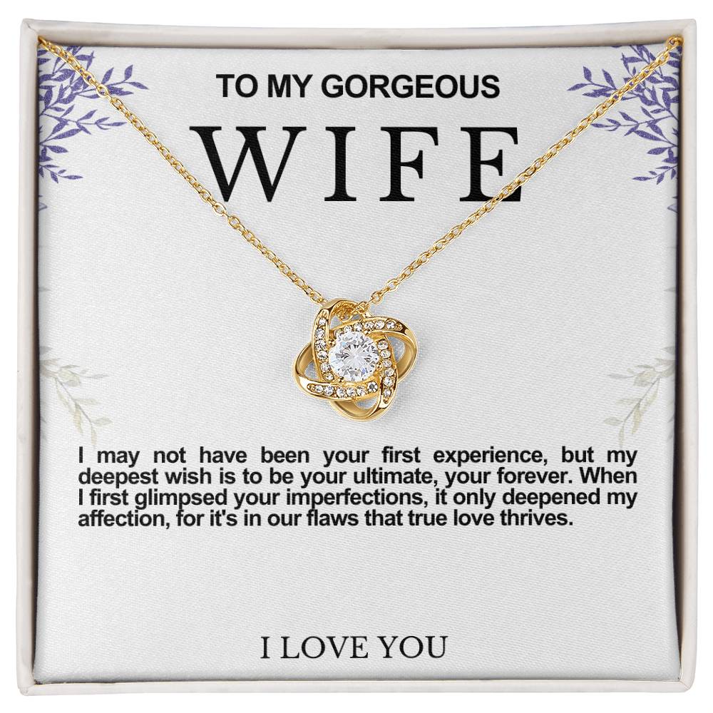 Wife Love Knot Necklace