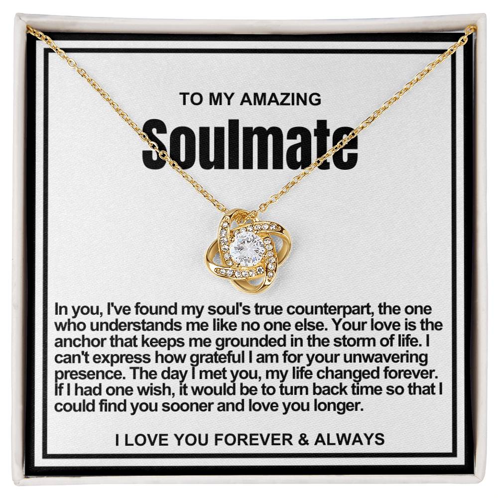 Soulmate Love Knot Necklace