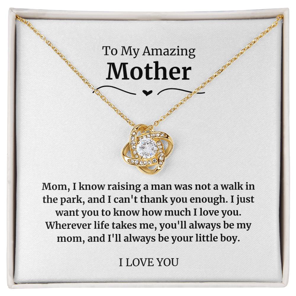 20 To My Amazing Mother Necklace