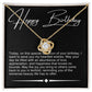 Happy Birthday Necklace