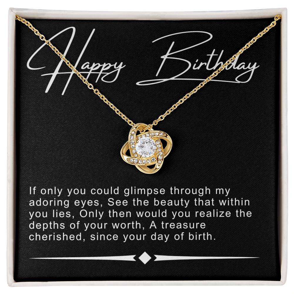 Happy Birthday Necklace