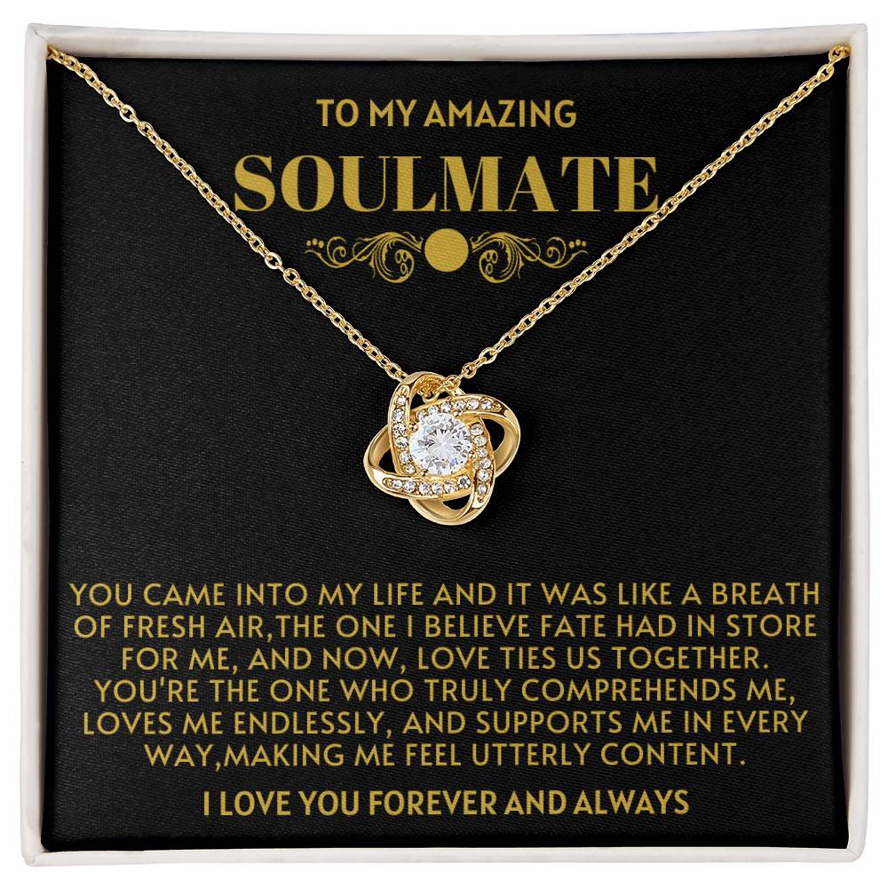 Soulmate Love Ties Us Together Necklace