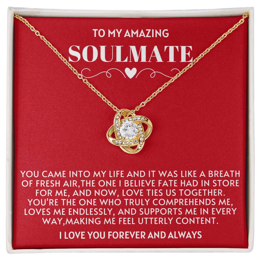 Soulmate Love Knot Necklace