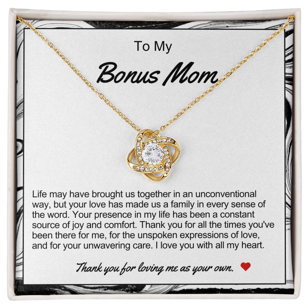 Bonus Mom Love Knot Necklace