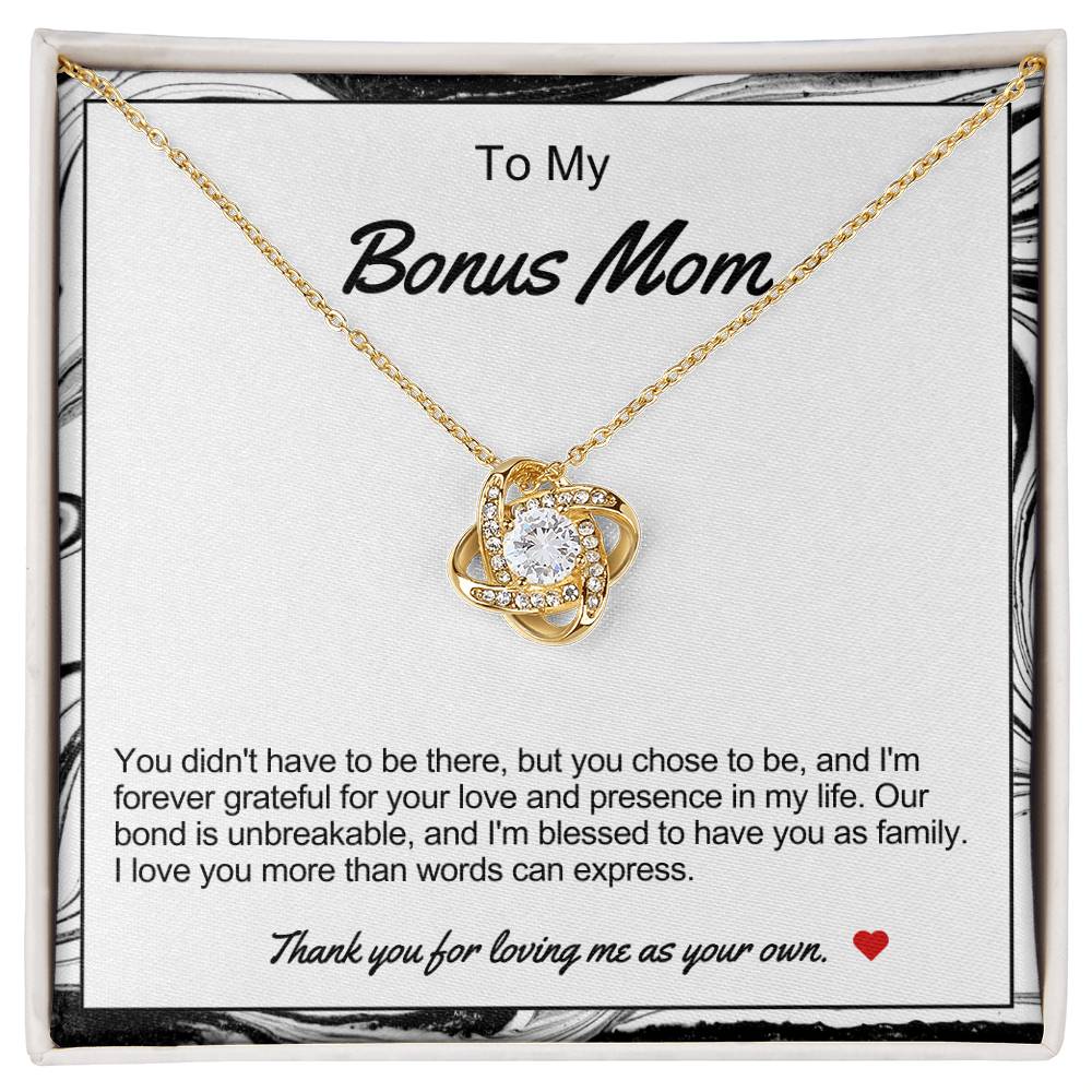 Bonus Mom Love Knot Necklace