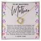 Mother Love Knot Birthday Necklace